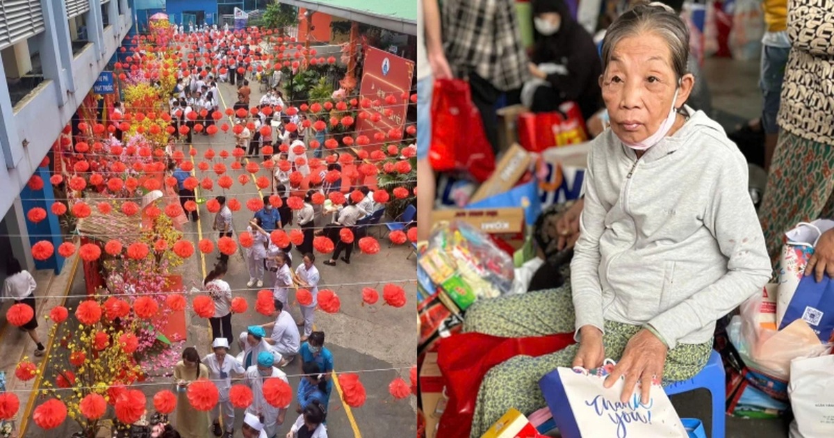 Bệnh nhân chạy thận, trẻ nhỏ vui xuân trong viện: "Năm nay đã đủ đồ ăn Tết"