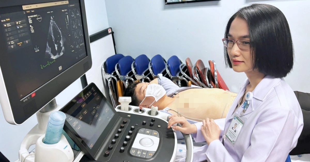Bệnh viện đầu tiên ở Việt Nam dùng AI siêu âm tim, tránh bỏ sót bệnh hiểm