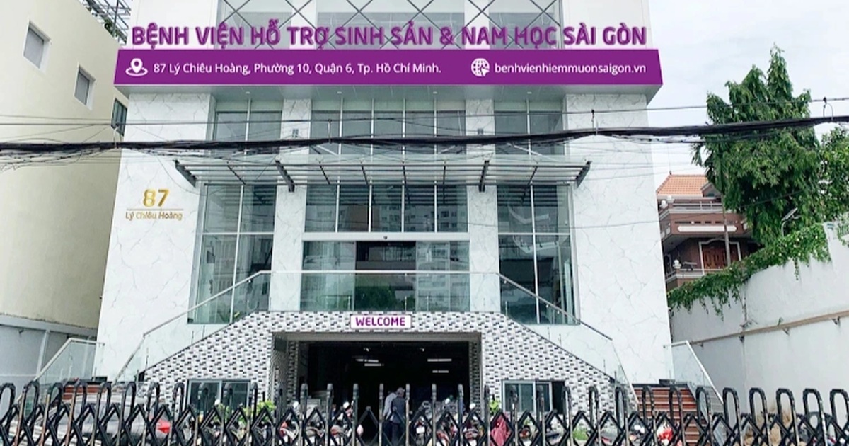 Bệnh viện ở TPHCM bị phát hiện thụ tinh nhân tạo trái quy định