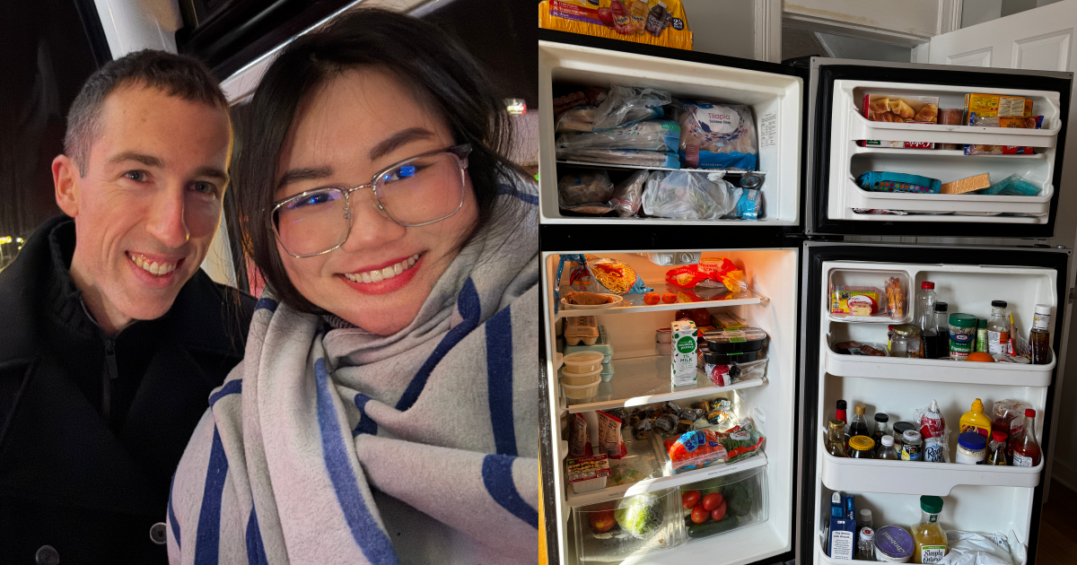 Cô gái Việt xúc động nhận "tiếp tế" bất ngờ trên xe bán tải ở Mỹ