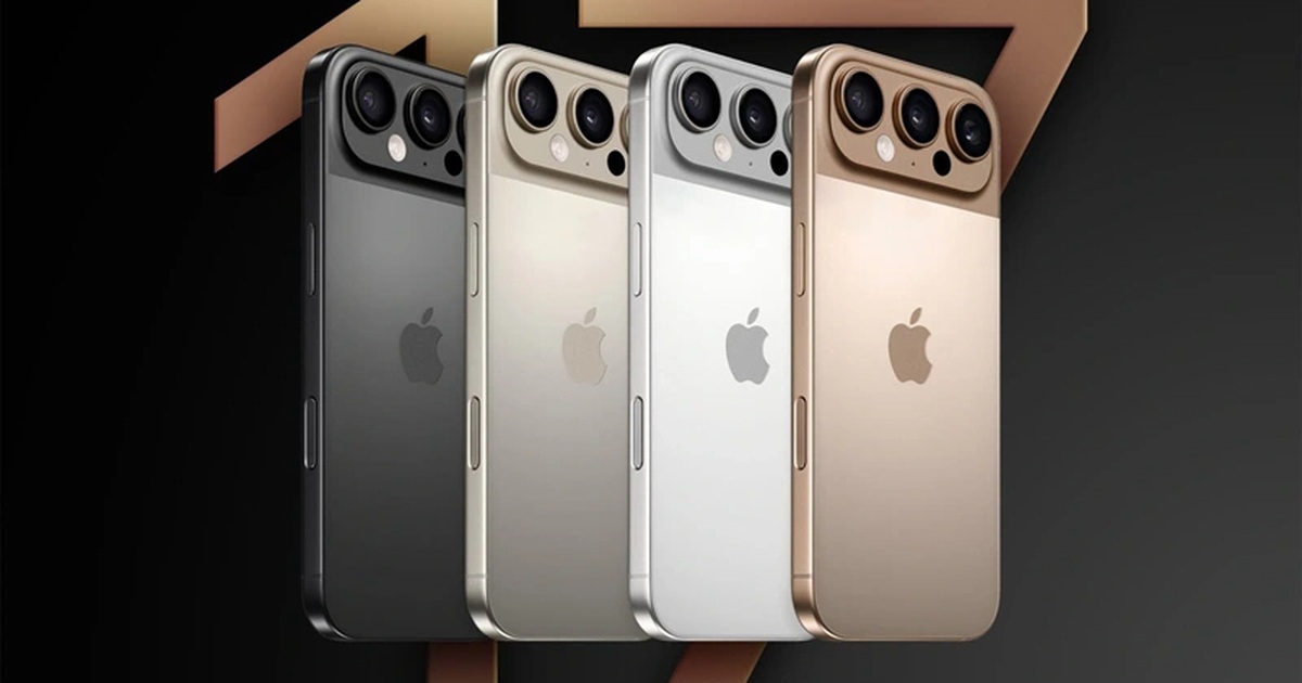 Lộ ảnh mặt lưng cho thấy thiết kế của iPhone 17 Air