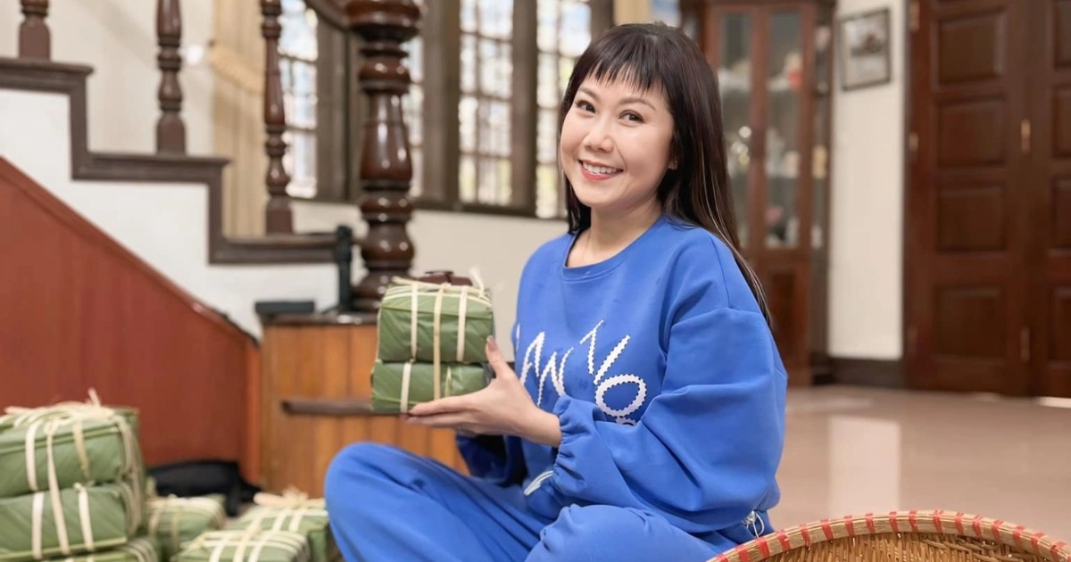NSND Tự Long đi mua quất, Hương Tươi gói bánh chưng ngày cuối năm