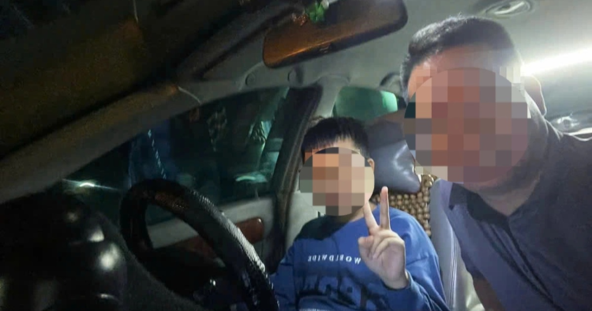 Ông bố tường trình việc "cho con trai 12 tuổi lái ô tô"