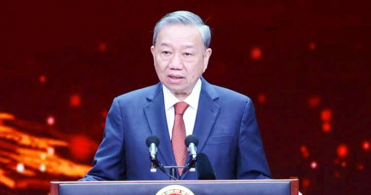 Phát biểu của Tổng Bí thư Tô Lâm tại Lễ trao giải Búa liềm vàng lần thứ IX