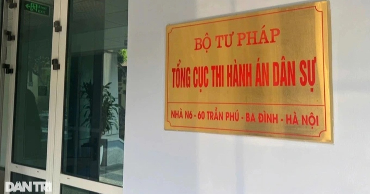 Sắp xếp lại Chi cục Thi hành án dân sự cấp huyện trên cả nước