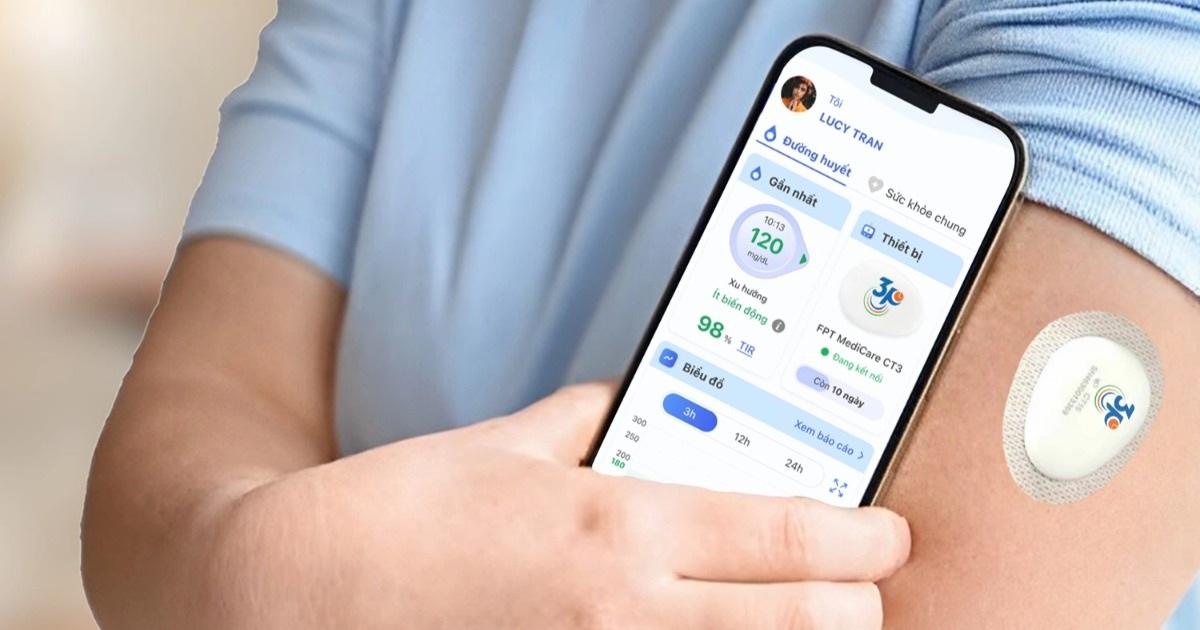 Thiết bị giúp người đái tháo đường "sống chung hòa thuận" với bệnh