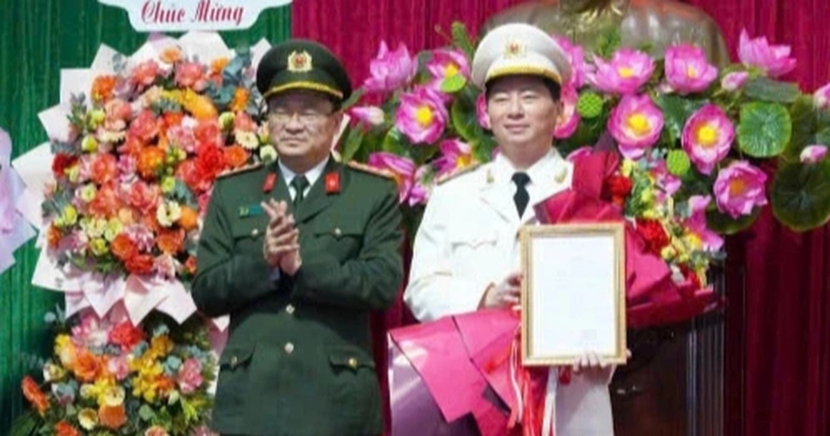 Thượng tá Nguyễn Viết Hoàng làm Phó giám đốc Công an thành phố Huế
