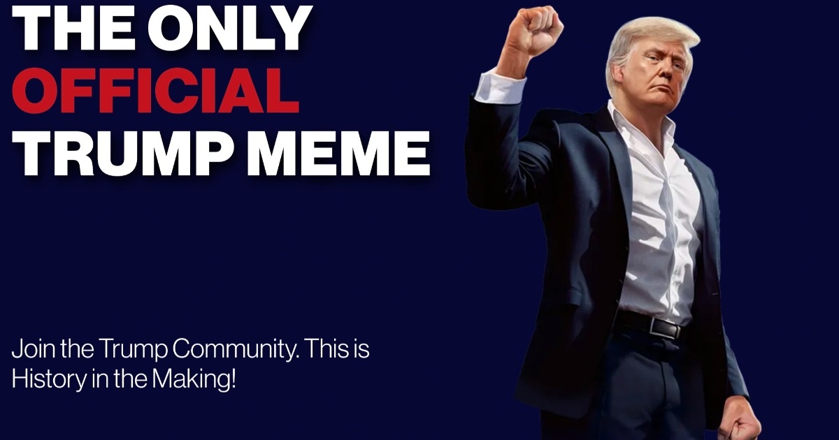 Tiền số trò đùa liên quan đến ông Trump gây náo loạn thị trường