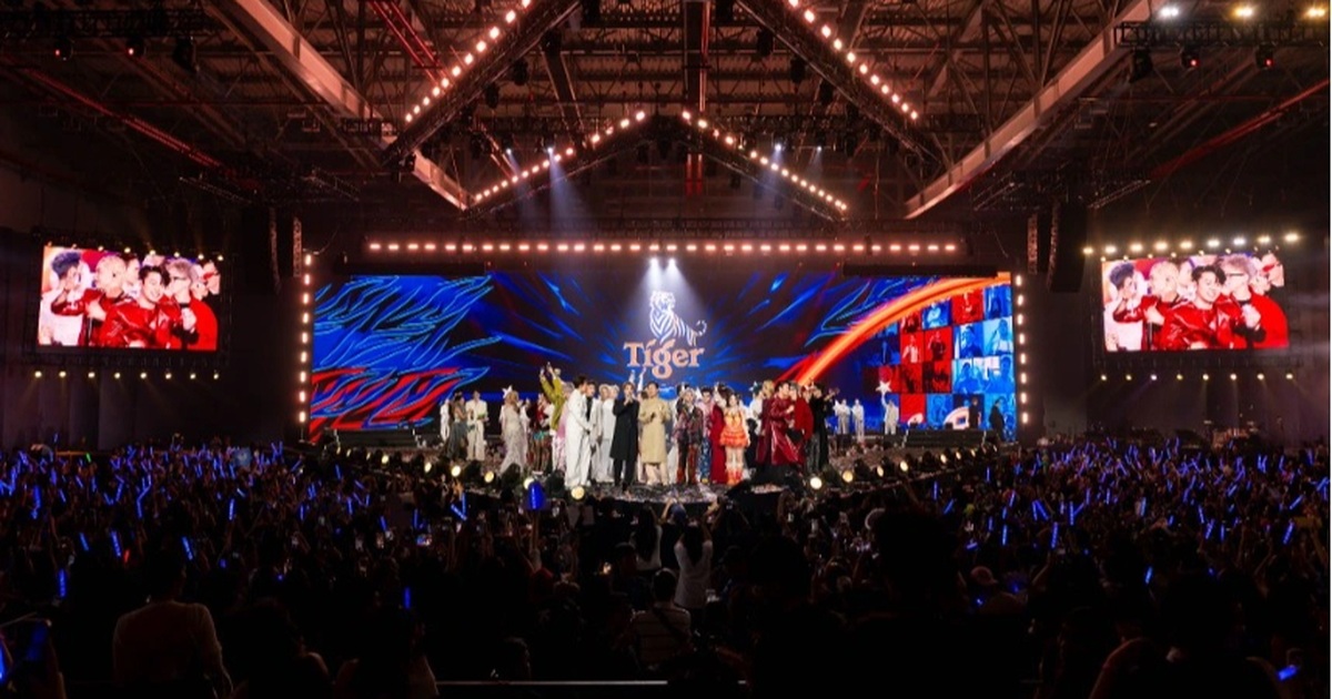 Tiger Beer đồng hành cùng Sóng 25, viết tiếp hành trình "Khai xuân bản lĩnh"