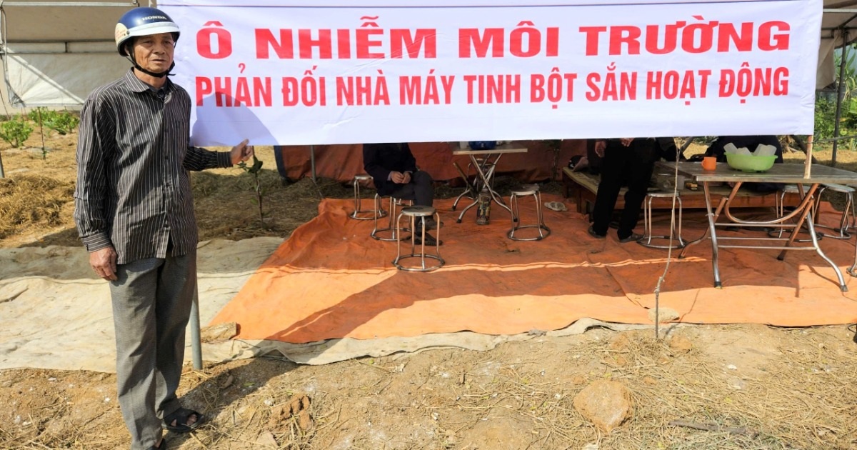 Vụ dân dựng lều canh ô nhiễm: Tỉnh gia hạn chót yêu cầu xử lý sai phạm