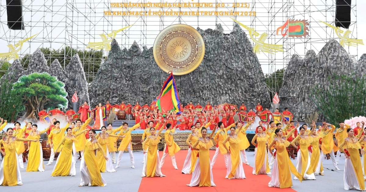 Đặc sắc lễ kỷ niệm 1.985 năm khởi nghĩa Hai Bà Trưng