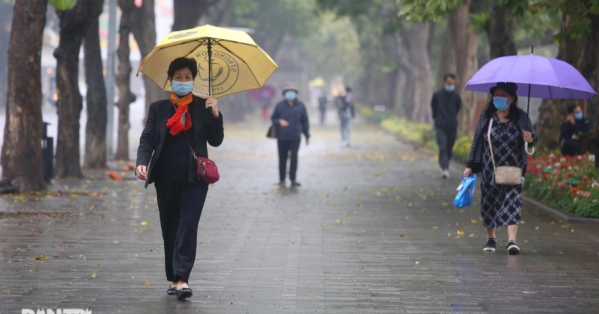 Hà Nội có mưa phùn, Nam Bộ xuất hiện triều cường