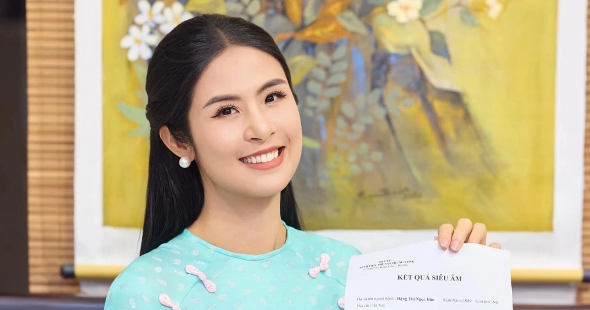 Putri Vietnam Ngoc Han Hamil Anak Pertama Hoa hậu Ngọc Hân mang thai con đầu lòng