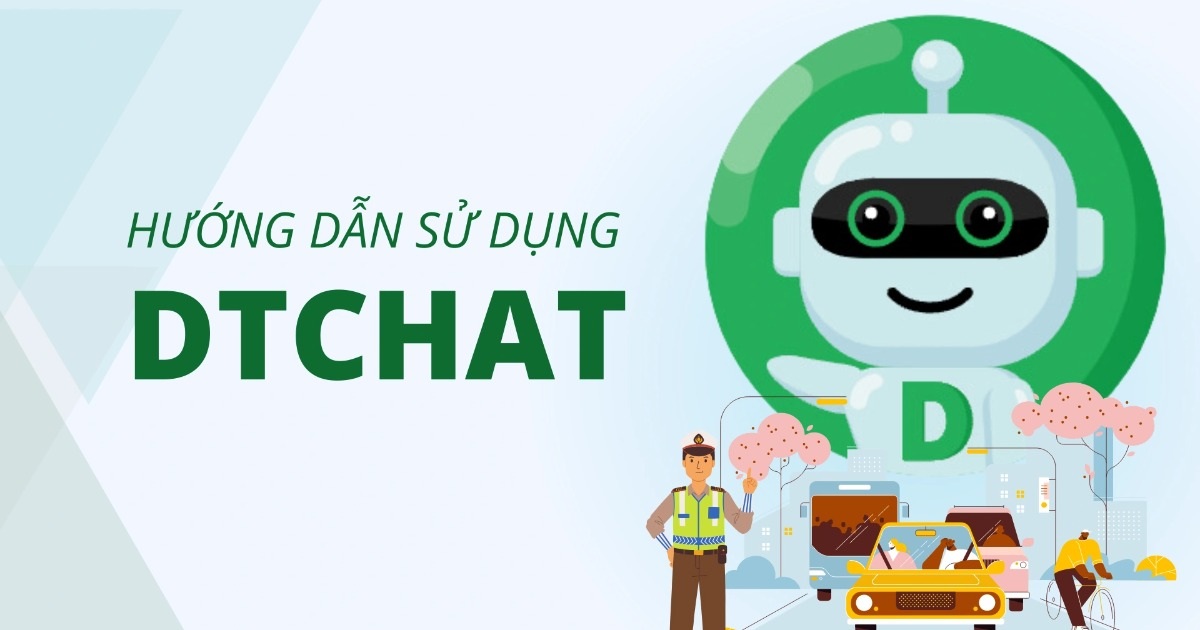 Hướng dẫn dùng DTchat tra cứu mức phạt vi phạm giao thông