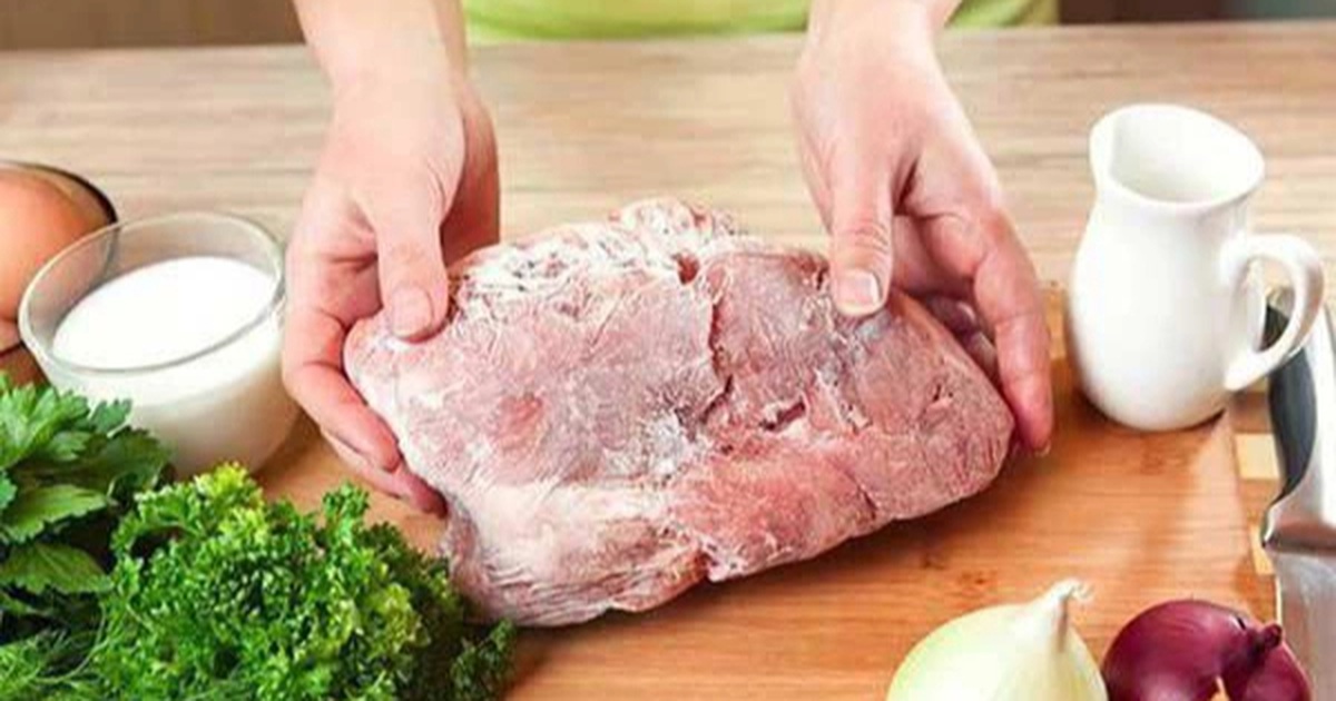 Lưu ý để tránh nhiễm khuẩn khi rã đông thực phẩm ngày Tết