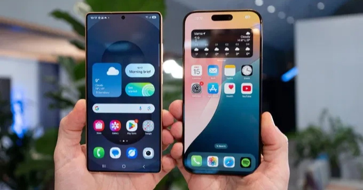 So Sánh Thời Lượng Pin Galaxy S25 Ultra Với Các Điện Thoại Cao Cấp Khác So sánh thời lượng pin Galaxy S25 Ultra và iPhone 16 Pro Max