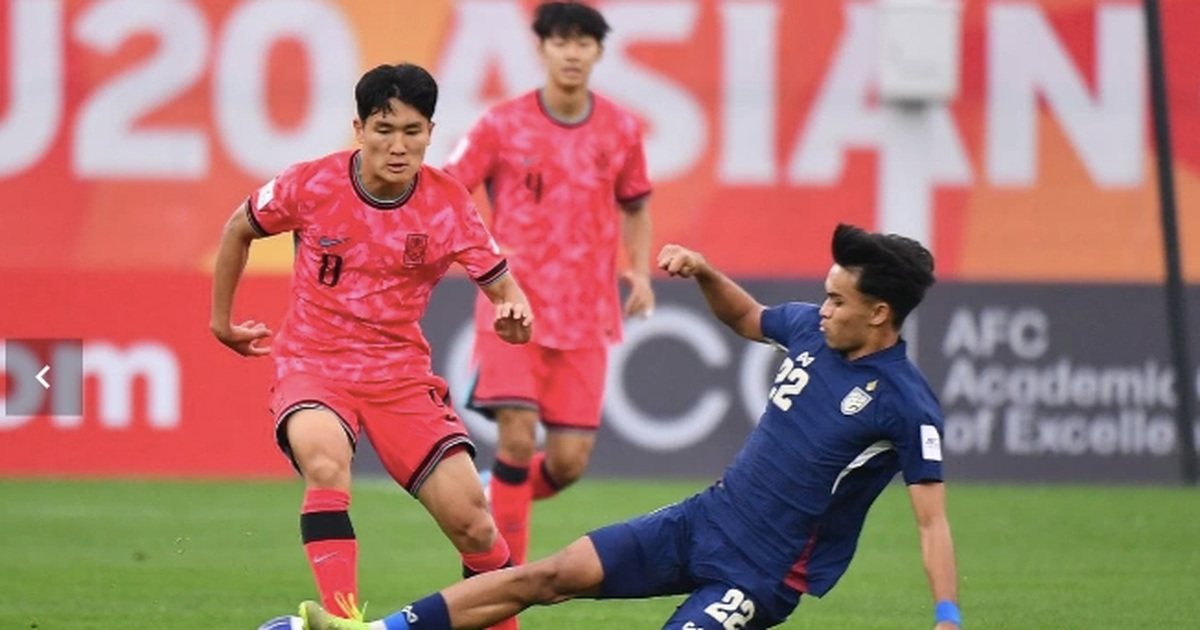 U20 Thái Lan Gục Ngã Trước U20 Hàn Quốc, Rơi Vào Vòng Loại Sớm tại Giải U20 Châu Á U20 Thái Lan theo chân Indonesia, bị loại sớm ở giải châu Á
