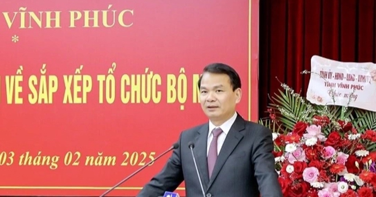 Vĩnh Phúc thành lập Ban Tuyên giáo và Dân vận Tỉnh ủy