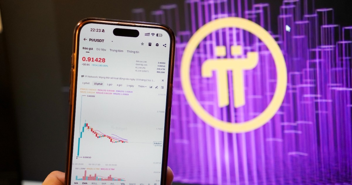 Giá Pi Network Rơi Dốc, Cộng Đồng Chán Nản, Khó Chuyển Coin Lên Sàn Giá Pi Network chia hơn 3 lần từ đỉnh, cộng đồng dần chán nản