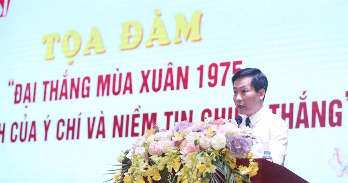 انتصار الربيع عام 1975 – قوة الإرادة والإيمان بالنصر Đại thắng mùa Xuân 1975 - Sức mạnh của ý chí và niềm tin chiến thắng