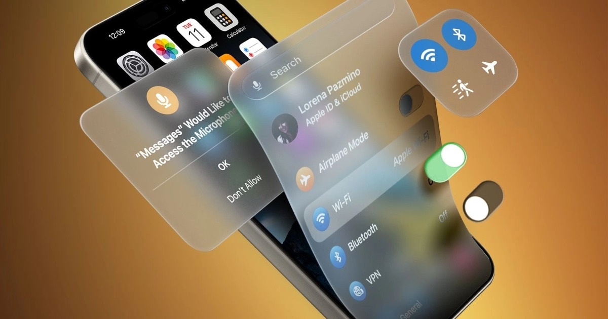 Giao diện mới trên iOS 19