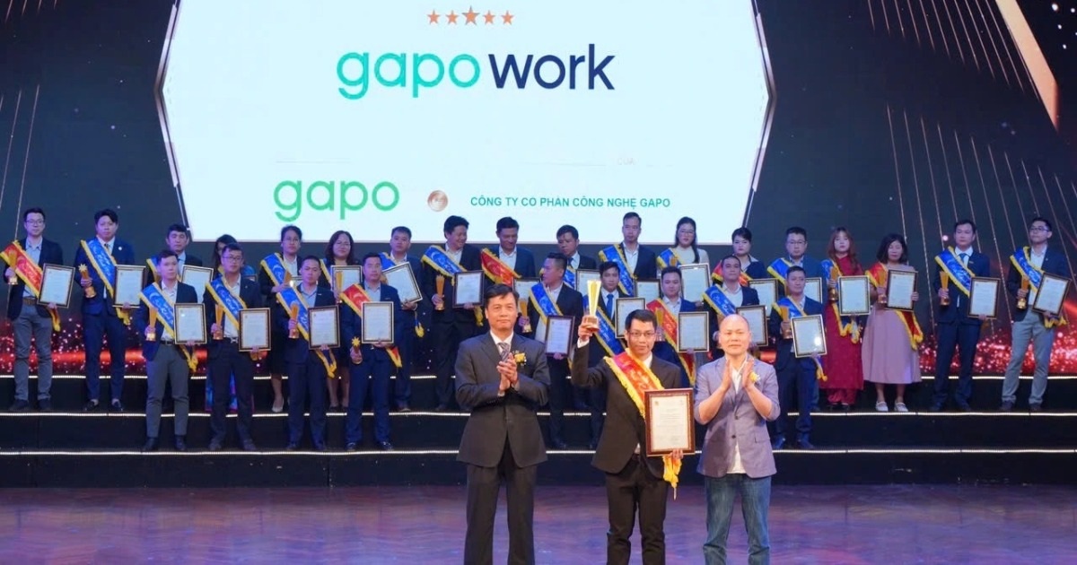 Sao Khuê 2025 vinh danh GapoWork – Đột phá số hóa quản trị doanh nghiệp Sao Khuê 2025 vinh danh GapoWork - Đột phá số hóa quản trị doanh nghiệp