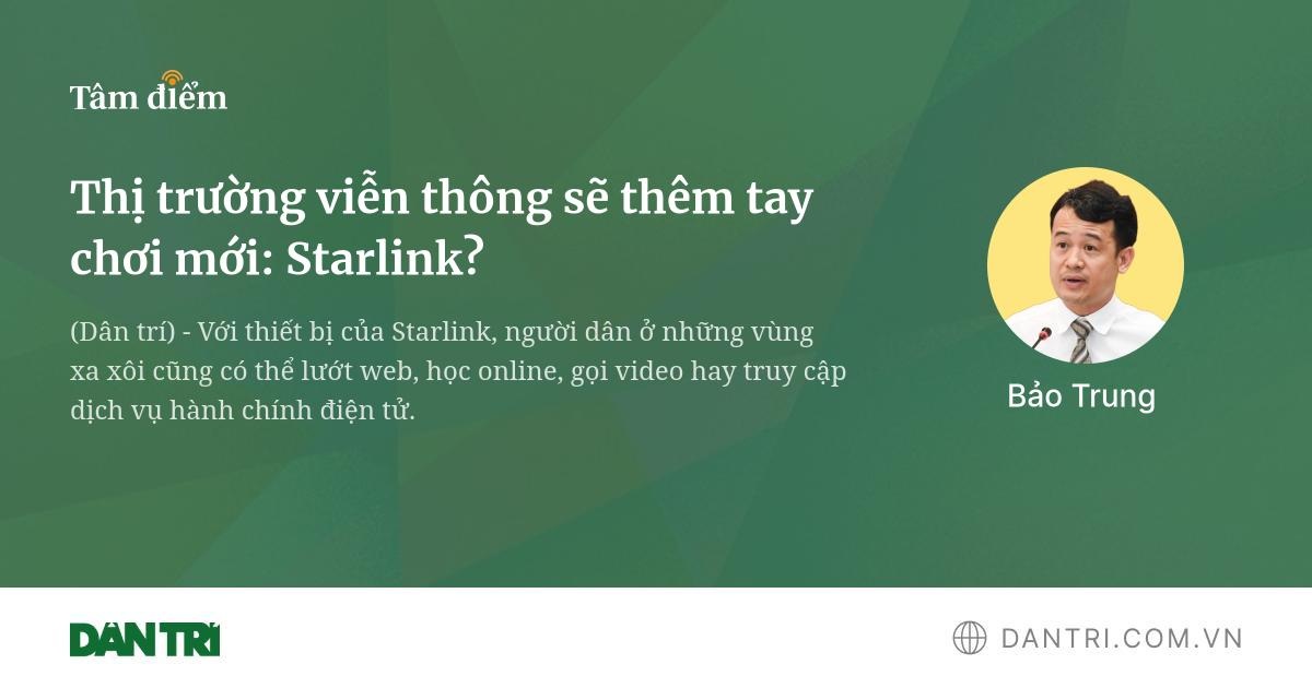 Bi kịch của bệnh nhân lệ thuộc thuốc giảm đau, hy vọng hồi phục từ chương trình phẫu thuật thay khớp miễn phí Thị trường viễn thông sẽ thêm tay chơi mới: Starlink?