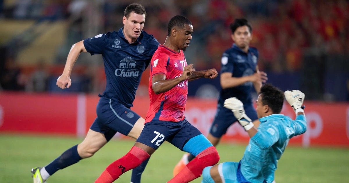 CLB Công an Hà Nội và Buriram United hòa kịch tính ở chung kết lượt đi cúp C1 Đông Nam Á Báo Thái Lan bình luận khi đội nhà cầm hòa nghẹt thở CLB Công an Hà Nội