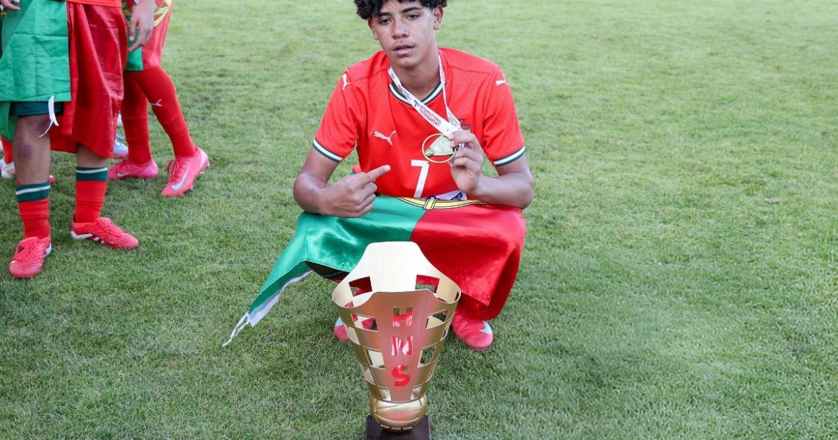 Cristiano Ronaldo Junior Tỏa Sáng, Giúp U15 Bồ Đào Nha Giành Cúp Vô Địch Con trai của Ronaldo tỏa sáng, giúp U15 Bồ Đào Nha giành cúp vô địch