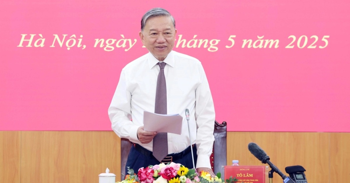 Tổng Bí thư Tô Lâm Chỉ Đạo Công Tác Nội Chính Nhằm Giữ Vững Ổn Định và Phát Triển Đất Nước Công tác nội chính phải hướng mục tiêu giữ vững ổn định để phát triển đất nước