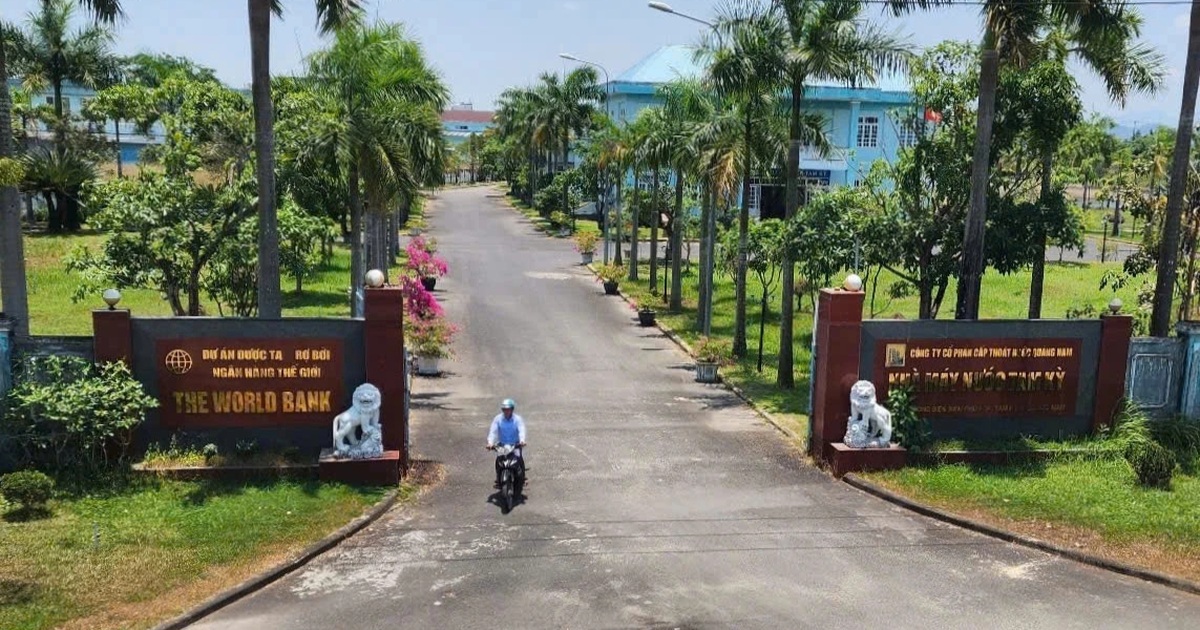 Công ty Cấp thoát nước Quảng Nam xin UBND tỉnh bù giá nước gần 12 tỷ đồng Công ty Cấp thoát nước Quảng Nam xin UBND tỉnh bù giá nước gần 12 tỷ đồng