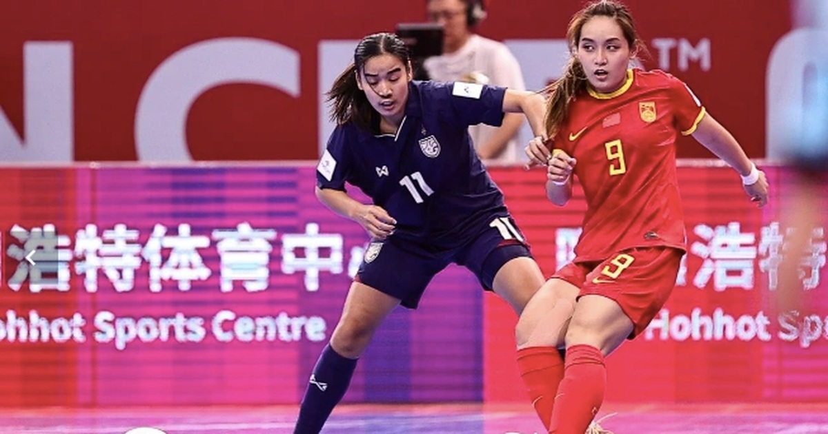 Thái Lan Đánh Bại Trung Quốc, Giành Vé Dự World Cup Futsal Nữ 2025 Đánh bại đội tuyển Trung Quốc, futsal nữ Thái Lan giành vé dự World Cup