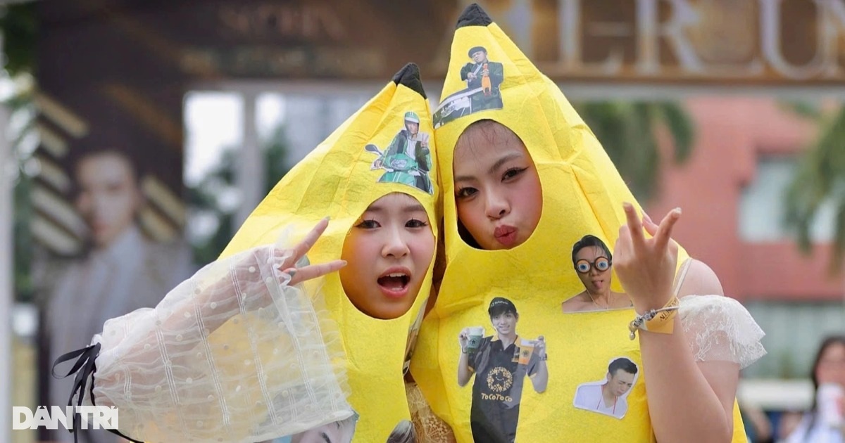 Giới Trẻ Mặc Váy Cưới, Hóa Trang Thành Quả Chuối Tại Concert SOOBIN Giới trẻ mặc váy cưới, hóa trang thành… quả chuối tại concert SOOBIN