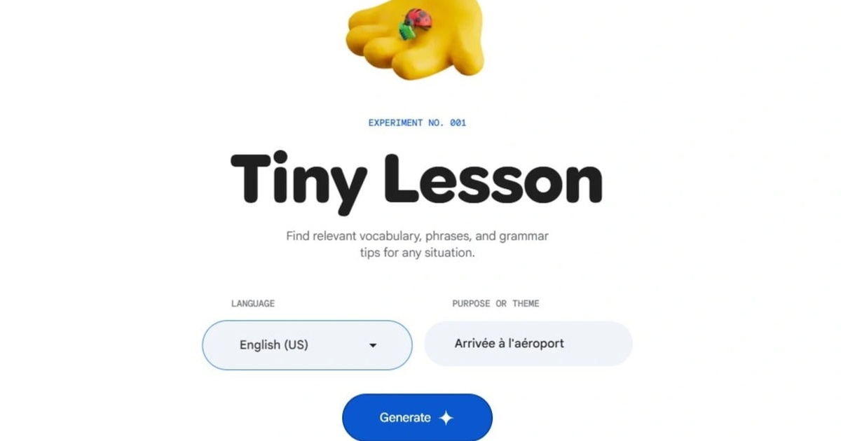Google ra mắt công cụ AI để học ngoại ngữ Google ra mắt công cụ AI để học ngoại ngữ