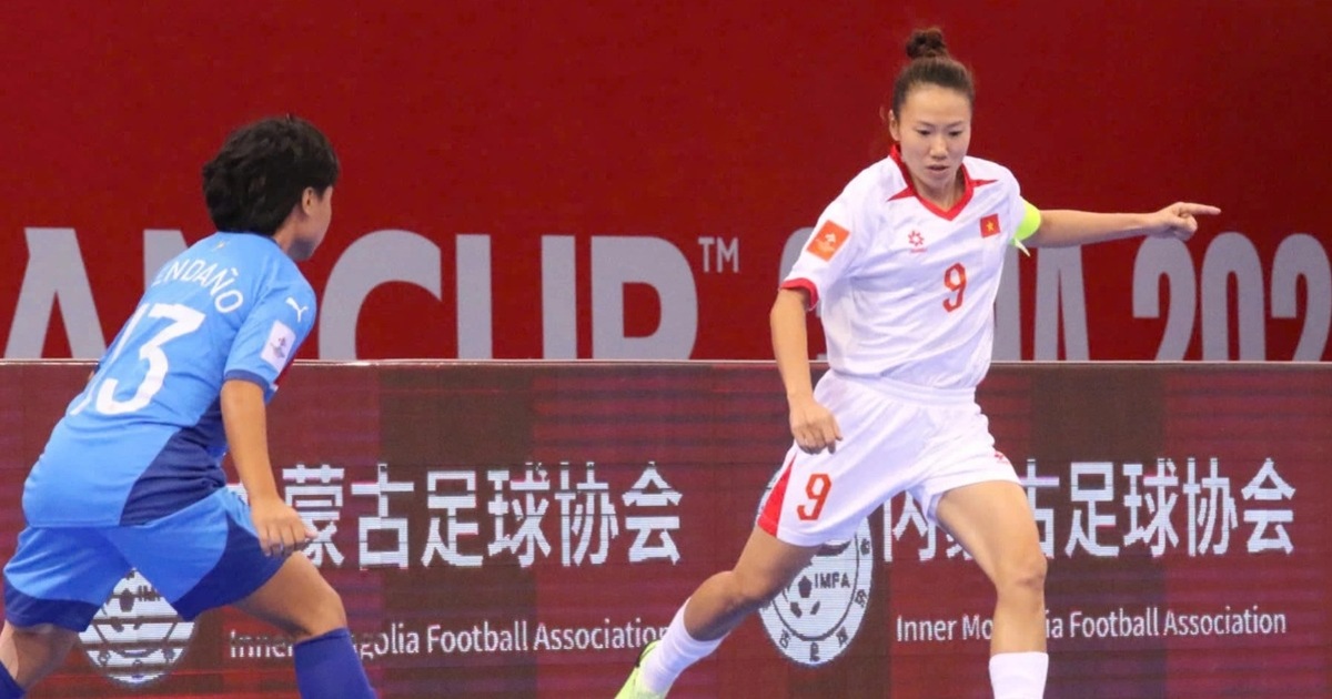 Hòa đương kim vô địch Iran, futsal nữ Việt Nam giành ngôi đầu bảng Hòa đương kim vô địch Iran, futsal nữ Việt Nam giành ngôi đầu bảng