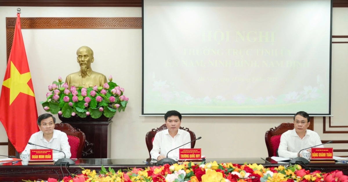 Hội nghị 3 tỉnh Hà Nam, Ninh Bình, Nam Định xây dựng phương án nhân sự Hội nghị 3 tỉnh Hà Nam, Ninh Bình, Nam Định xây dựng phương án nhân sự