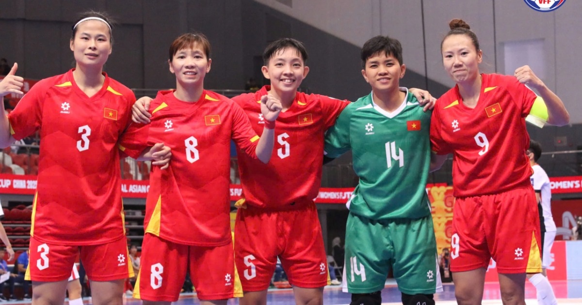 Kịch bản để đội futsal nữ Việt Nam giành vé tham dự World Cup Kịch bản để đội futsal nữ Việt Nam giành vé tham dự World Cup