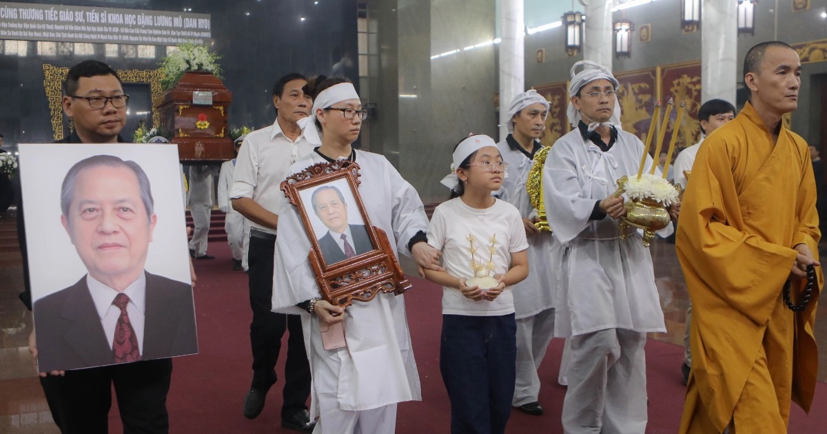 Lễ viếng GS.TS Đặng Lương Mô – nhà khoa học tiêu biểu của thế giới Lễ viếng GS.TS Đặng Lương Mô - nhà khoa học tiêu biểu của thế giới