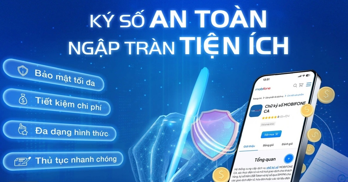 MobiFone CA – Chữ ký số trong thời đại công nghệ và bảo mật MobiFone CA - Chữ ký số trong thời đại công nghệ và bảo mật