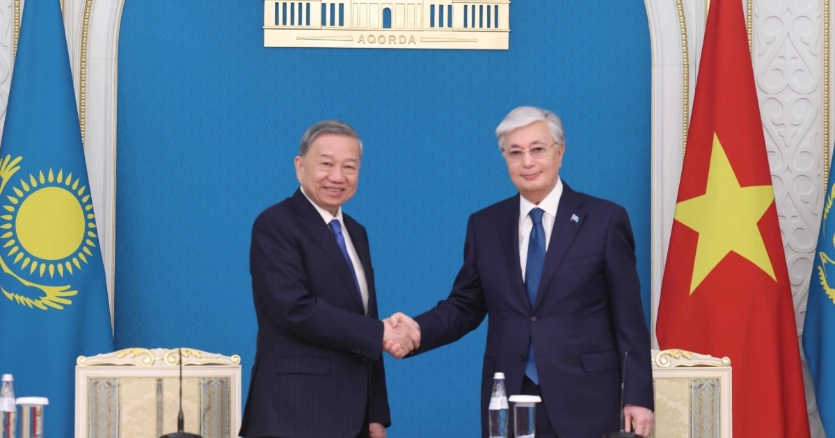 Nâng cấp quan hệ giữa Việt Nam và Kazakhstan lên Đối tác chiến lược
