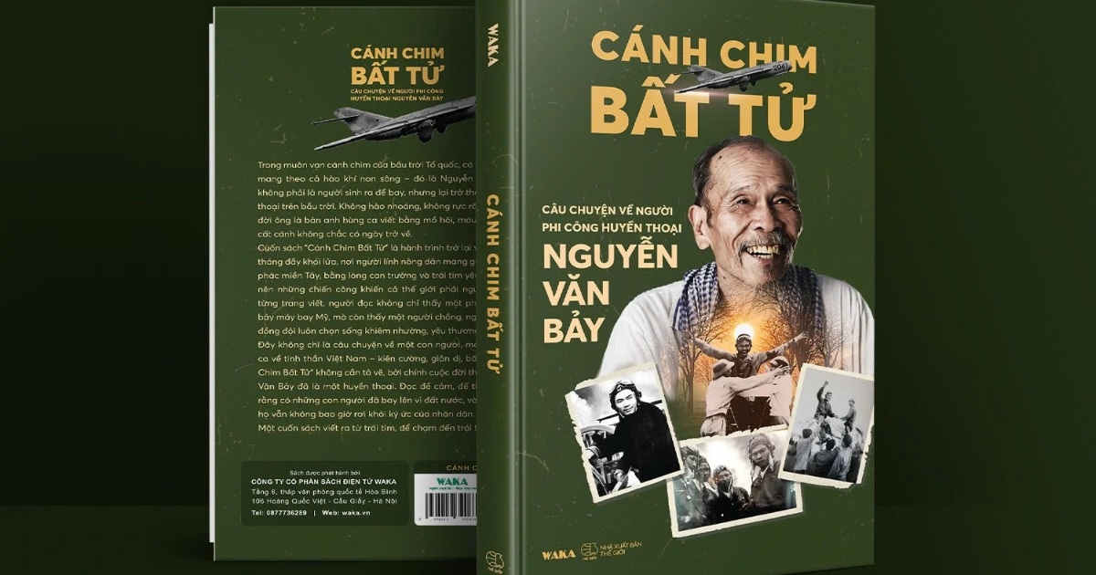 Ra mắt cuốn hồi ký về cuộc đời anh hùng phi công huyền thoại Nguyễn Văn Bảy Ra mắt cuốn hồi ký về cuộc đời anh hùng phi công huyền thoại Nguyễn Văn Bảy