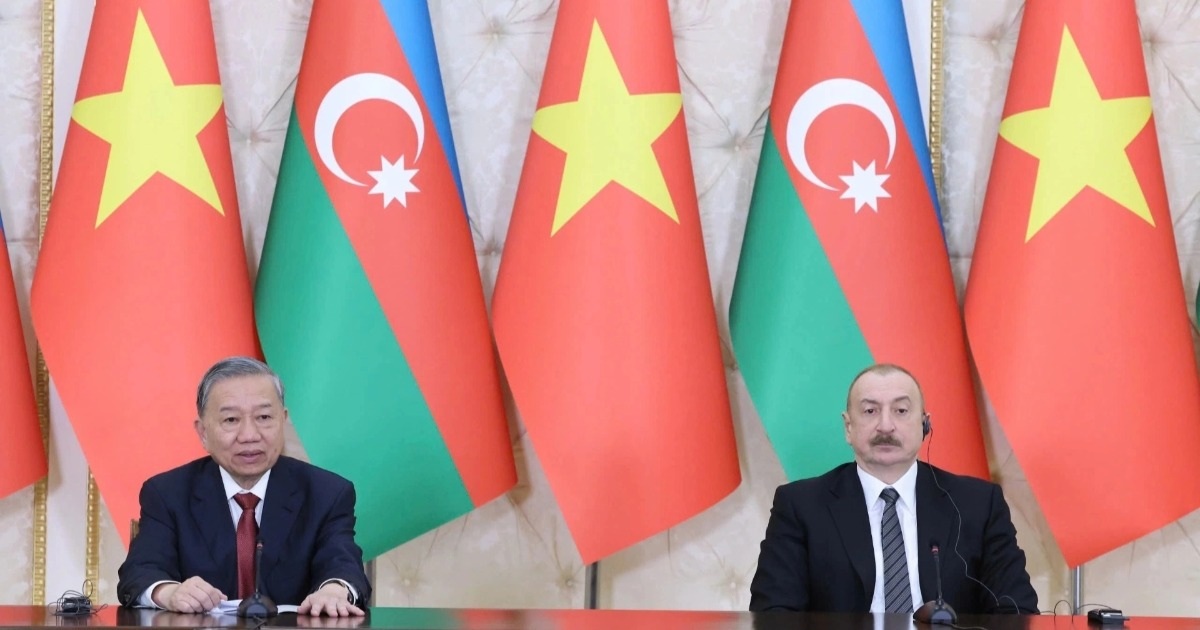 Thiết lập quan hệ Đối tác toàn diện Việt Nam – Azerbaijan Thiết lập quan hệ Đối tác toàn diện Việt Nam - Azerbaijan