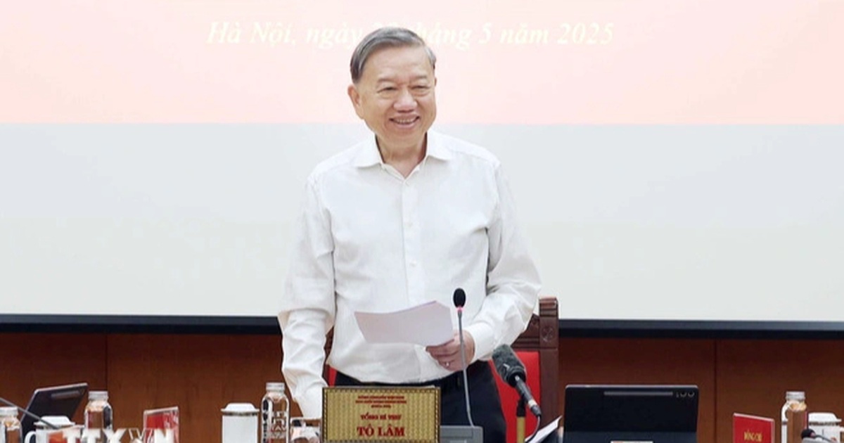 Tổng Bí thư Tô Lâm: Danh mục công nghệ chiến lược phải giải quyết các bài toán lớn của đất nước Tổng Bí thư: Danh mục công nghệ chiến lược phải giải quyết các bài toán lớn của đất nước