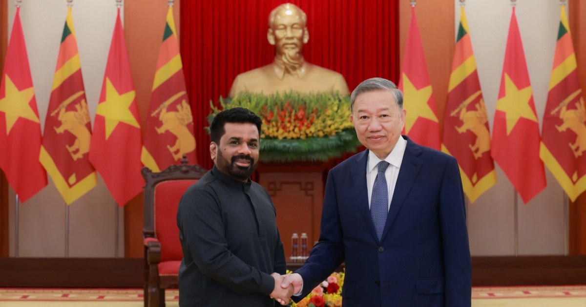 Tổng Bí thư Tô Lâm tiếp Tổng thống Sri Lanka Tổng Bí thư Tô Lâm tiếp Tổng thống Sri Lanka