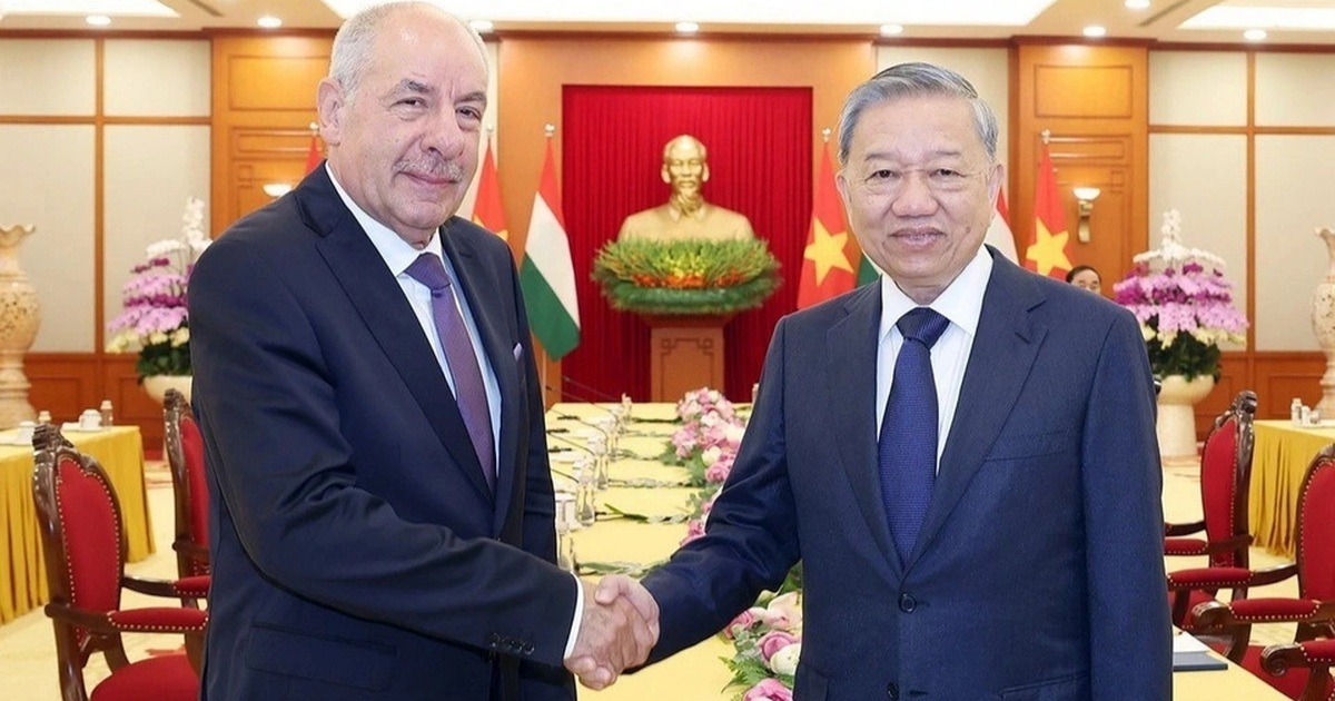 Tổng Bí thư Tô Lâm hội kiến Tổng thống Hungary Sulyok Tamás Tổng Bí thư: Việt Nam sẵn sàng là cầu nối giữa Hungary với khu vực Đông Nam Á