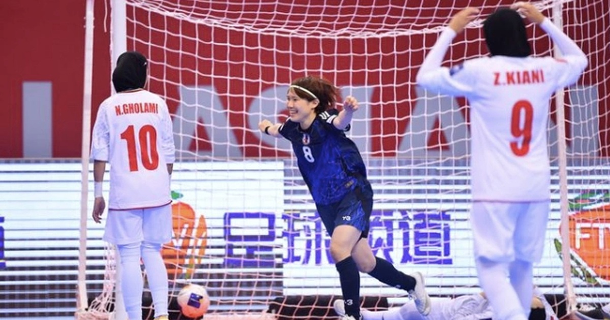 Nhật Bản Đánh Bại Iran, Gặp Thái Lan Ở Chung Kết Futsal Nữ Châu Á Tuyển futsal nữ Nhật Bản thắng Iran, đối đầu Thái Lan ở chung kết