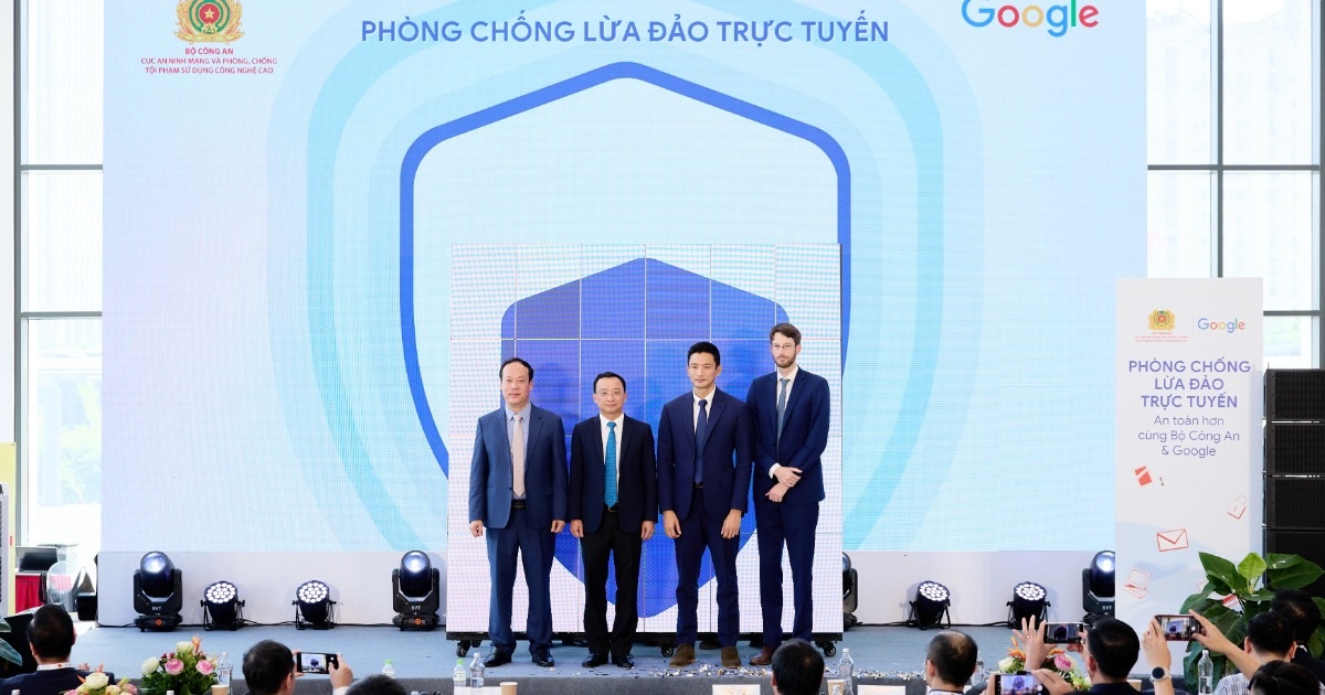 Bộ Công an cùng Google triển khai phòng chống lừa đảo trên không gian mạng Bộ Công an cùng Google triển khai phòng chống lừa đảo trên không gian mạng