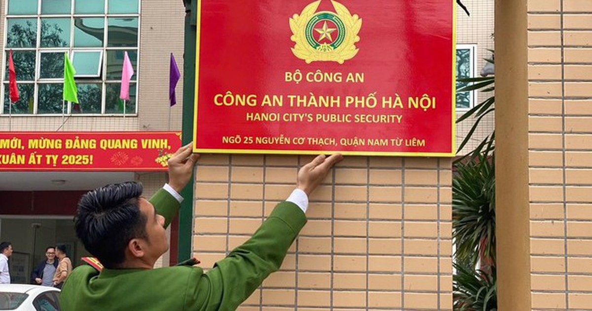 Bộ Công an thông tin việc sắp xếp công an cấp tỉnh, cấp xã Bộ Công an thông tin việc sắp xếp công an cấp tỉnh, cấp xã