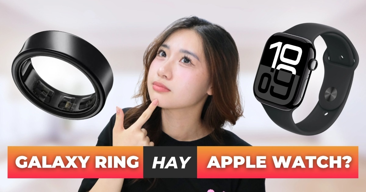Galaxy Ring và Apple Watch: Lựa chọn tinh gọn hay đa năng? Galaxy Ring và Apple Watch: Lựa chọn tinh gọn hay đa năng?