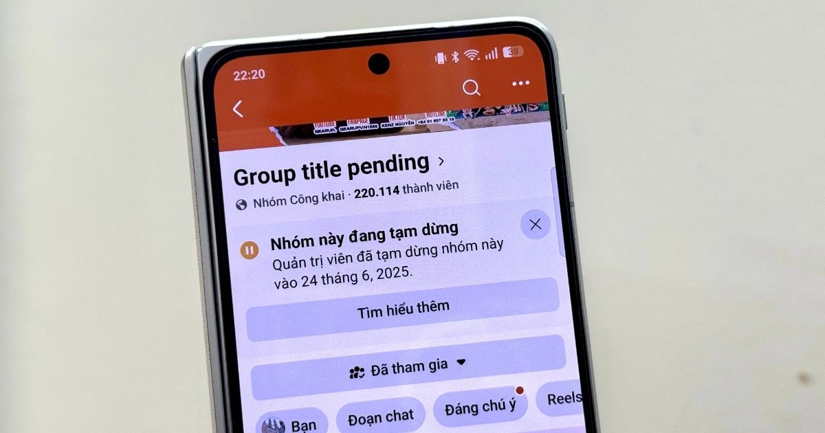 Hàng loạt hội nhóm Facebook tại Việt Nam đồng loạt ngừng hoạt động Hàng loạt hội nhóm Facebook tại Việt Nam đồng loạt ngừng hoạt động